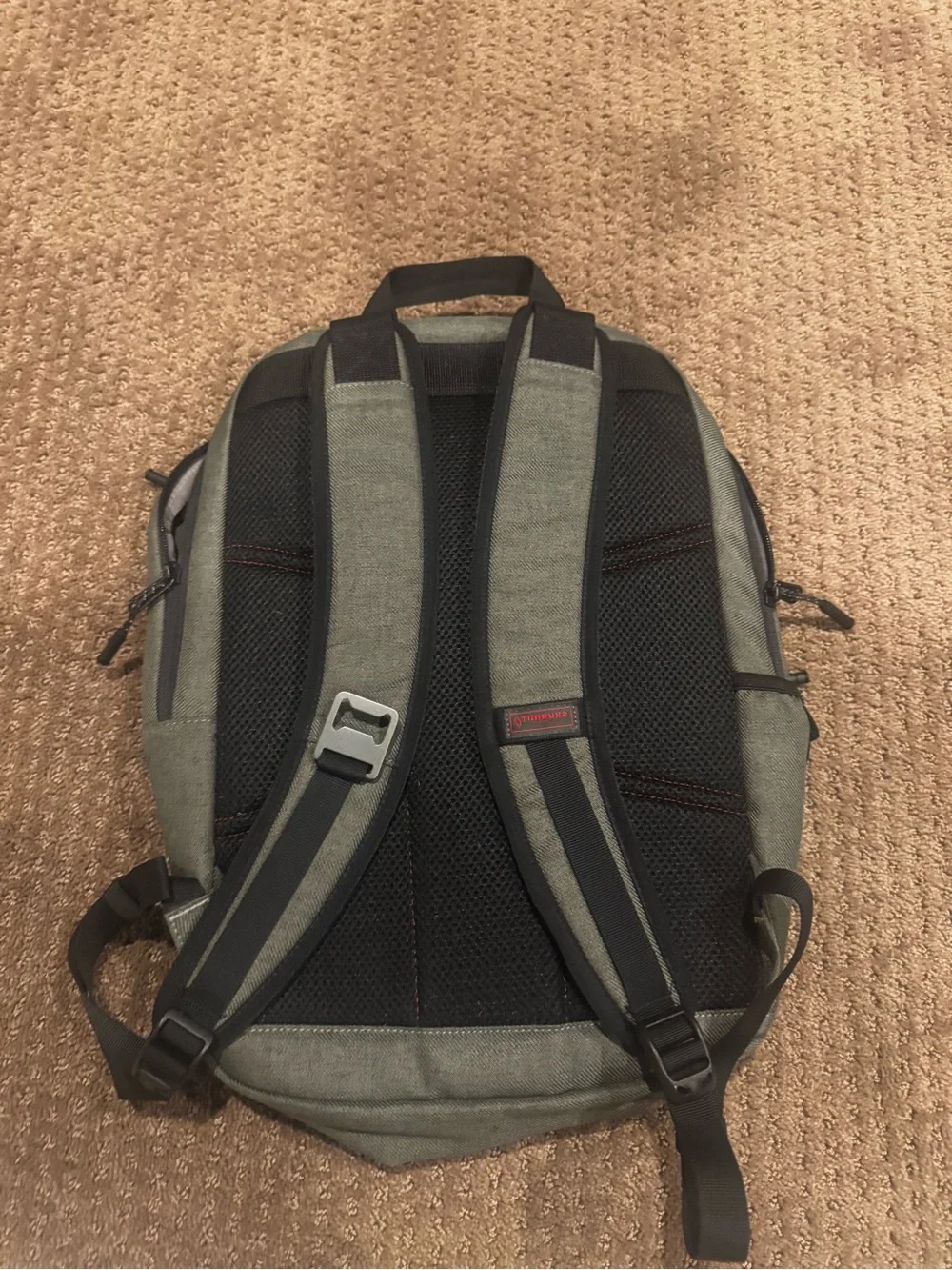 Timbuk2 Everyday Backpack with Black Accents GREY in color